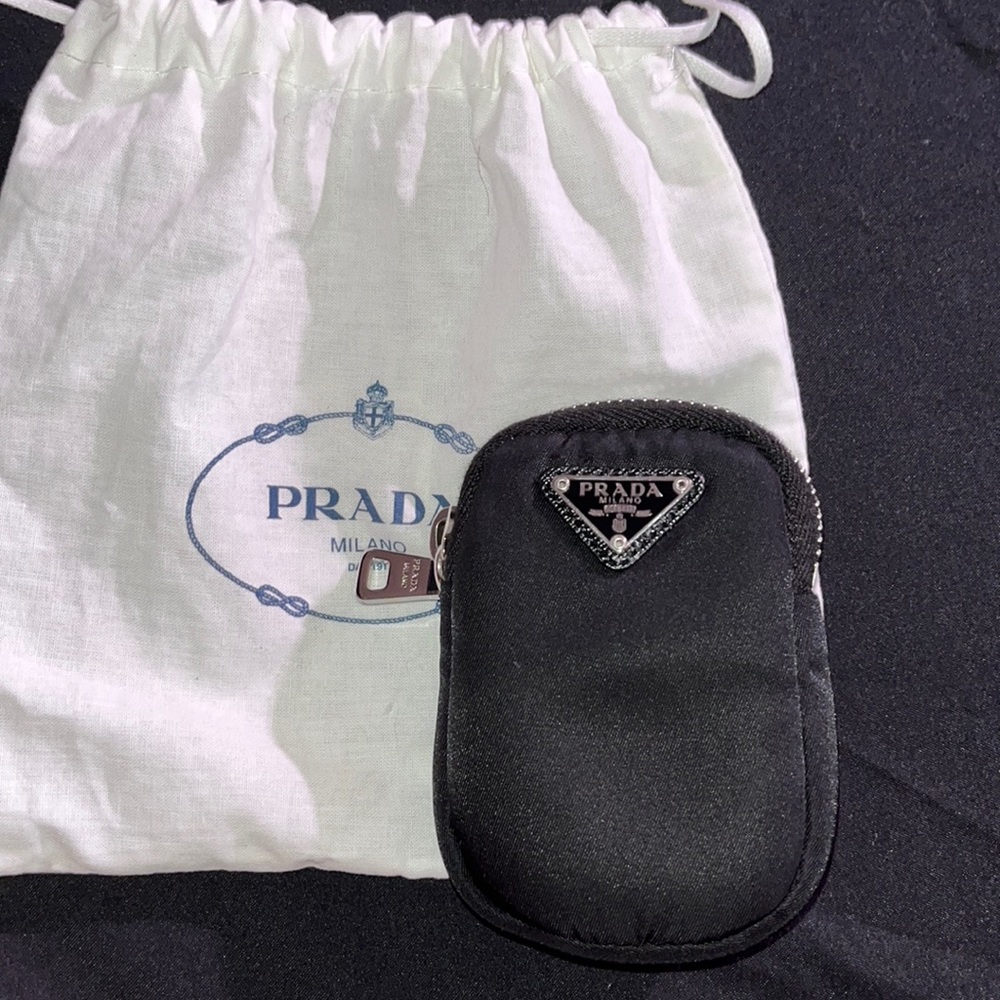Authentic Prada Re-Nylon mini pouch